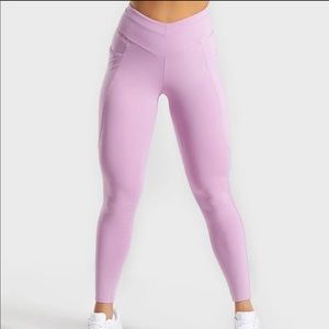 Gymshark pink leggings small